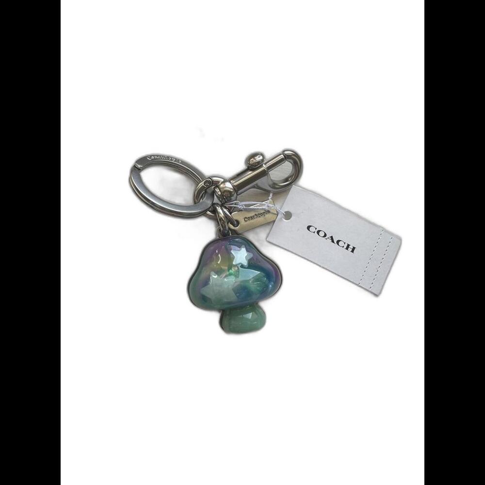 Sold out Coachtopia Mushroom Keychain Charm NWT